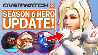 Mercy Damage Boost NERF! Every MAJOR Hero Change for Overwatch 2 Invasion!