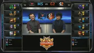 EU CS MS vs G2 Game 4 (EU CS Spring 2015)