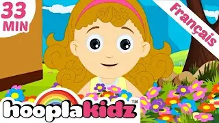 Curly Locks (French) | Chansons pour enfants | HooplaKidz Français
