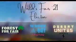 World's Fair 2021 Election - Aqua Ruby Minecraft Server