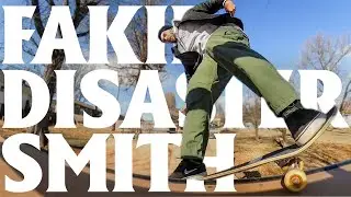 HOW TO FAKIE DISASTER SMITH | MINI RAMP TRICK TIP