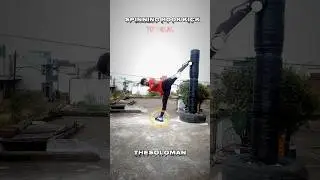 Beautiful Spinning Hook Kick! #martialarts #tutorial #shortsvideo