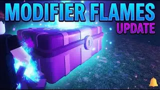 99 Nights in the Forest MODIFIER FLAMES UPDATE! &ndash; Opening First Crate [Roblox]