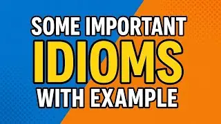 Impress with IDIOMS ! Learn with Real Examples/ The COMPETITIVE SCHOLAR