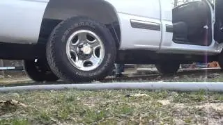 2000 silverado 4.8 Flowmaster american thunder with oem cats