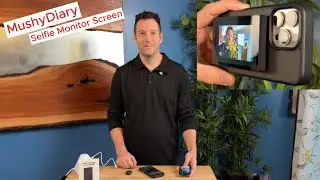MushyDiary Phone Vlog Selfie Monitor Screen MagSafe Remote #VlogGear #ContentCreator #TikTokTools