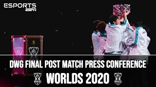 World Champions Damwon Gaming Post Final Press Conference - vs Suning - Worlds 2020  | ESPN Esports