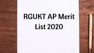 AP IIIT Results 2020 Official  || How to Download AP IIIT Rank Card ||