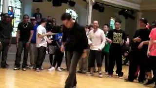 Richard Chou, John Lock Popping Prelims @ New York Throw Down 2011