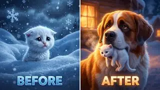 Aakhri Umeed... 🥺💔 | Frozen Kitten Rescue | Emotional Winter Story | Happy Times