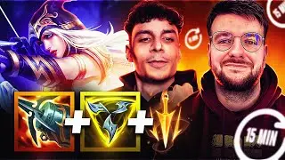 GAGNER une game en 15 MINUTES avec ASHE gr&acirc;ce aux CONSEILS de @Sididi  !