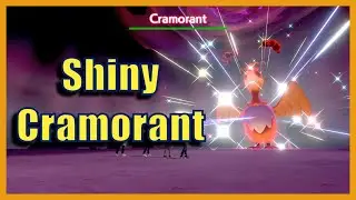 Shiny Cramorant | Pok&eacute;mon Sword and Shield | Promoted Raid Den |