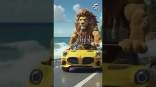 🐱🦁 Drunk Cat & Lion BBQ Chaos