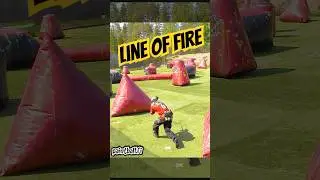 Getting past the gap with a bit of luck #shorts #paintball #speedball #paintballing