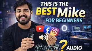 🔥&ldquo;YouTube స్టార్ట్ చేసే వాళ్లకి Perfect Mic! K8 Wireless Mic Test&rdquo;