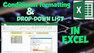MS Excel Conditional formatting highlight with same colours & Drop-Down Lists | | Easy Step-by-Step