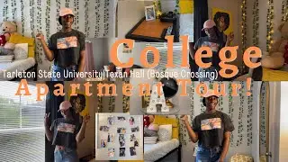COLLEGE APARTMENT TOUR 2022| Tarleton State University| Texan Hall