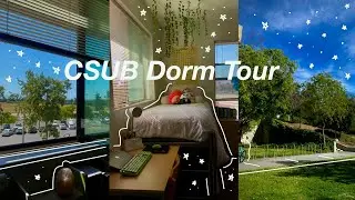 CSUB DORM TOUR || everything you need to know about CSUBs dorms