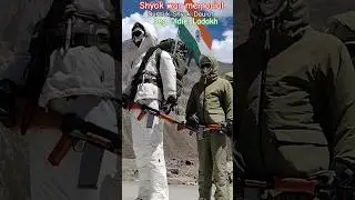 Shyok war memorial built for 20 Galwan warriors | Leh Ladakh #youtubeshorts #trending #viral #short
