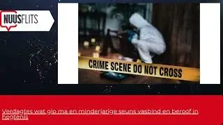 Verdagtes wat glo ma en minderjarige seuns vasbind en beroof in hegtenis