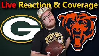 LIVE: Packers vs Bears | Wild Card Rivalry Showdown!