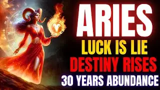 ♈Aries, This Isn’t Luck—It’s Destiny Unfolding: 30 Years of Abundance Begin