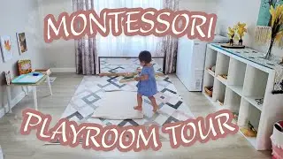 TODDLER MONTESSORI PLAYROOM TOUR + MONTESSORI PLAY SPACES IN OUR HOME | Montessori At Home