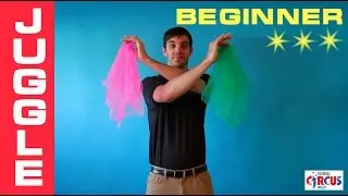 Scarf Juggling Basics (Beginner)