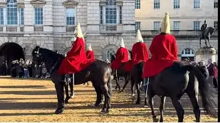 Buckingham Palace! Beautiful day! #horseguards #london #uk #buckinghampalace #guards #horses 