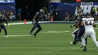 INT! Derwin James snags Stroud's pass for an LA turnover