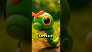The Epic Evolution of Caterpie! #pokemon #pokemonevolution #pokemonevolve #aiart #shorts
