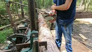 Rusty Mill Ep.18 Cutting Lumber w/ Lane Circle Sawmill