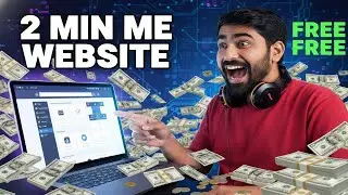 2 Minute Me Website Kaise Banaye | Windsurf Editor Tutorial Hindi | No Coding | My Indian App