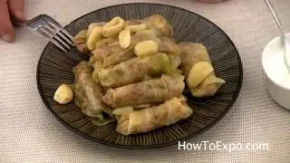 THE BEST Stuffed Cabbage - Rolled Cabbage - Easy and simple recipe