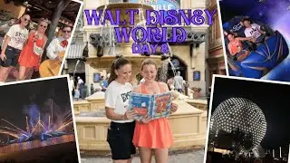 OUR FIRST EVER WALT DISNEY WORLD VLOG! DAY 8✨ EPCOT 🌐 SPACE 220🚀 LUMINOUS FIREWORKS 🎆