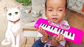 Vlog Alifa Comel😃Mainan Anak Perempuan💕Mainan Piano Baru
