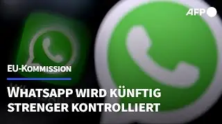 EU-Kommission will Whatsapp strenger kontrollieren | AFP