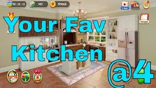 Comfy Modern Kitchen Room [ My Home-Design Dreams ] Gameplay Walkthrough HD