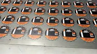 Metal Saw Blade UV Printing: Vivid, Durable, and Eco-Friendly#uvprinting #uvprint