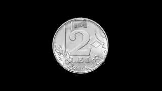 How look coins of Moldova 2018 year? Beautiful 1 LEU 2 5 10 LEI 4K Clip