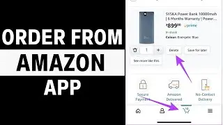 How to Order Items from Amazon App (BUYING GUIDE)