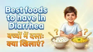 Best Diet in Diarrhea | Foods To Eat in Loose Motions #diet #loosemotion #diarrhea #kids