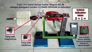 MEMBUAT ALAT GULUNG DINAMO DARI BOR JADUL