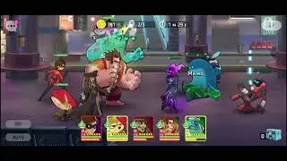 Disney Heroes Battle Mode Салли и Бу и Ральф теперь Друзья часть 3