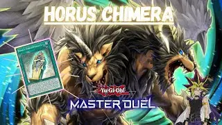 Horus Chimera! Super Consistent! Ranked Gameplay And Deck Profile [Yu-Gi-Oh! Master Duel]