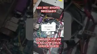 Computer hardware networking ccna ccnp linux server course's in india rex institute bhopal9893266819