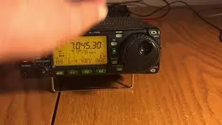 Icom 703 QRP CW Ops Contact