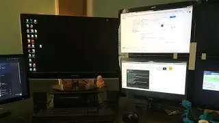 Dr.Buddha's Awesome Multi-Monitor Desk