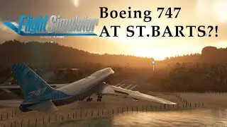 Extreme St. Barts Landing: Epic Boeing 747 Touchdown