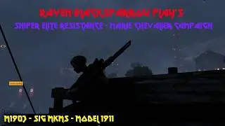 Raven Blacksparrow Play's Sniper Elite Resistance - Marie (Knock out) Campaign - Mission 1